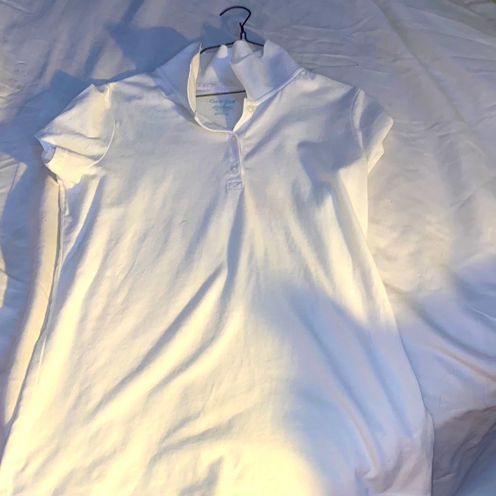 short sleeved collared shirt